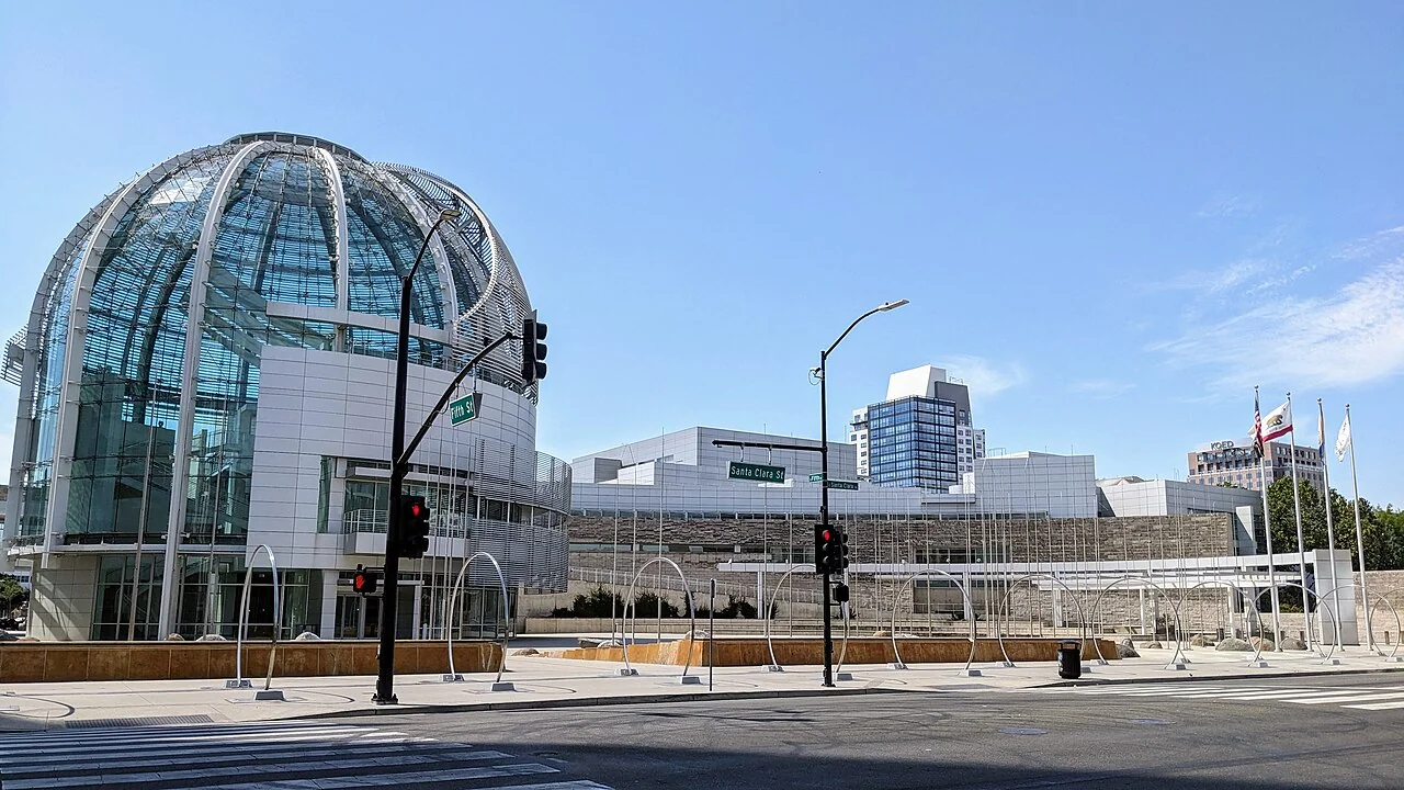 San Jose City Hall exterior on a clear day