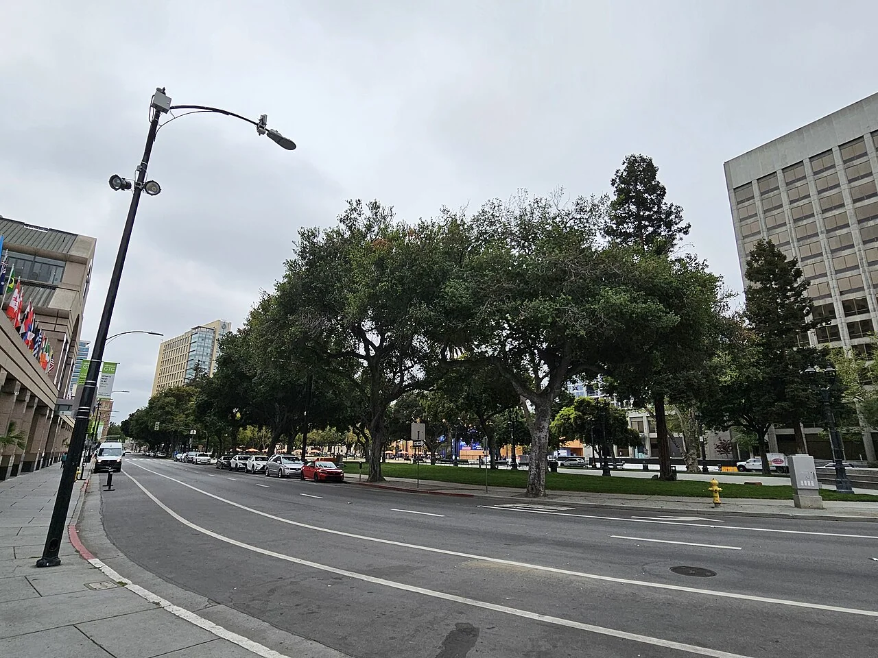 Plaza de César Chávez in downtown San Jose