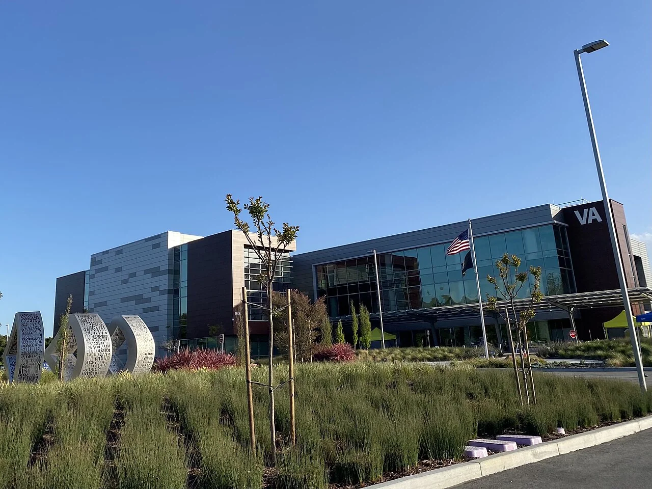 Veterans Affairs facility in the Edenvale district of San Jose, photographed in 2013.